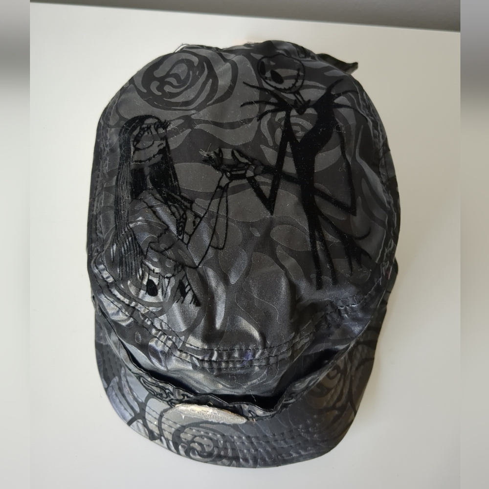 Disney Hat Jack Skellington & Sally Nightmare Before Christmas Hat Adult (Rare)